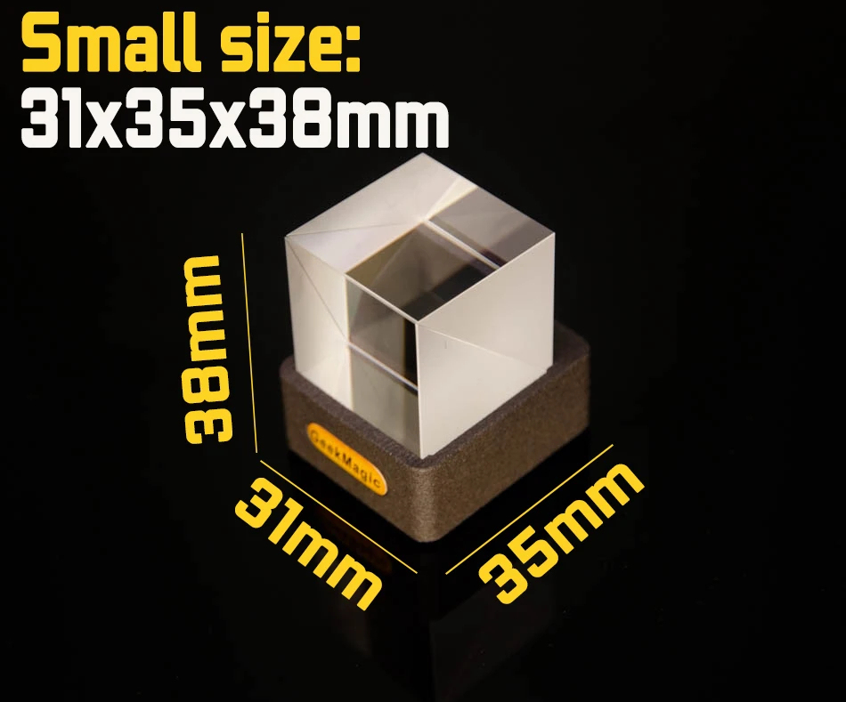 HoloCube Smart Crystal Display – Real-Time Weather, Time, GIFs & Bitcoin Crypto / Stocks (GeekMagic)
